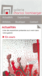 Mobile Screenshot of galerie-bamberger.com